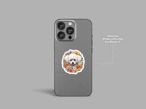 Bichon Frise Dog Sticker