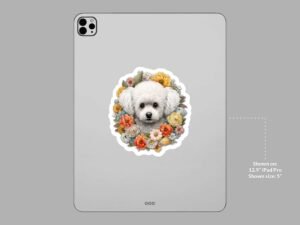 Bichon Frise Dog Sticker