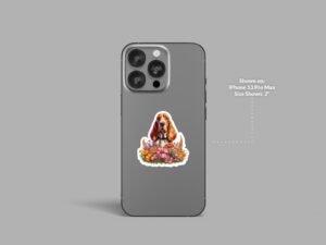 Basset Hound Dog Sticker