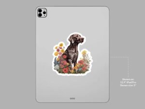 German Shorthaired Pointer Dog Sticker