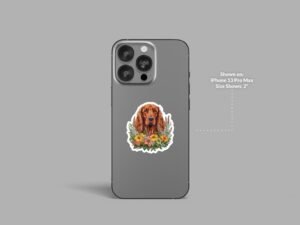 Irish Setter Dog Sticker