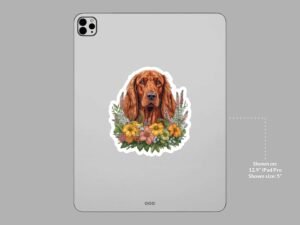 Irish Setter Dog Sticker
