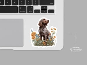 Wirehaired Pointing Griffon Sticker