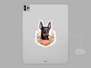 Doberman Sticker