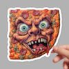 Pizza Face Sticker