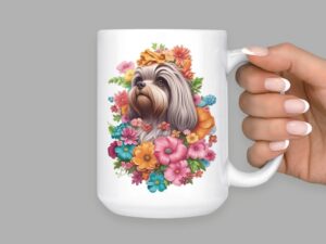 Shih Tzu 15oz Ceramic Coffee or Tea Mug