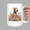 Airedale Terrier 15oz Ceramic Coffee or Tea Mug