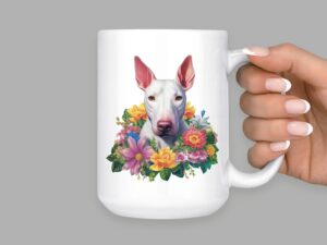 Bull Terrier 15oz Ceramic Coffee or Tea Mug