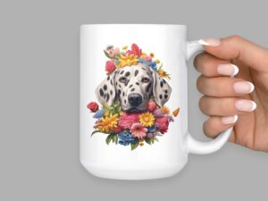 Dalmatian 15oz Ceramic Coffee or Tea Mug