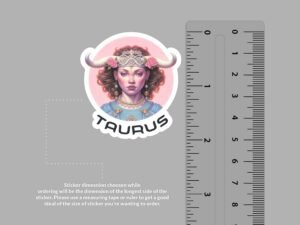 Taurus Zodiac Sticker