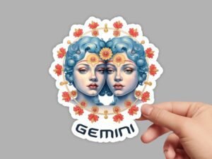 Gemini Zodiac Sticker