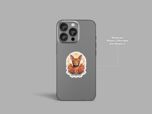 Abyssinian Cat Sticker