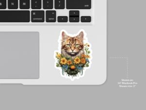 American Bobtail Cat Sticker