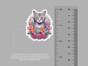 American Shorthair Cat Sticker