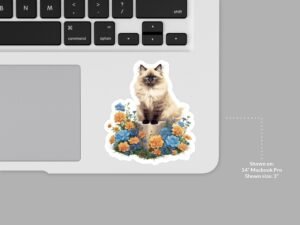 Birman Cat Sticker