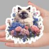 Birman Cat Sticker