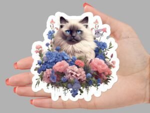 Birman Cat Sticker