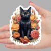 Black Cat Sticker