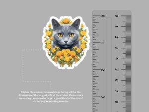 Chartreux Cat Sticker