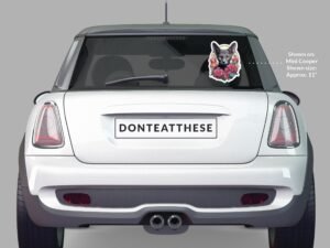 Cornish Rex Cat Sticker