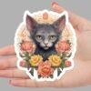Lykoi Cat Sticker