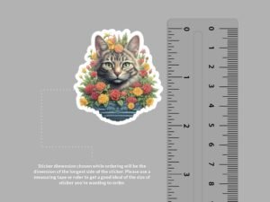 Manx Cat Sticker