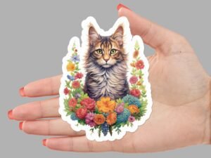 Norwegian Forest Cat Sticker