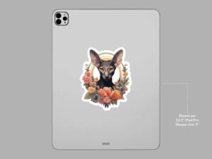 Oriental Shorthair Cat Sticker