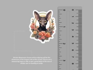 Oriental Shorthair Cat Sticker
