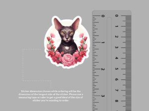 Oriental Shorthair Cat Sticker
