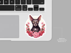 Oriental Shorthair Cat Sticker