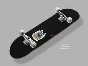 Russian Blue Cat Sticker