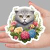 Scottish Fold Cat Sticker