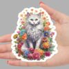 Turkish Angora Cat Sticker