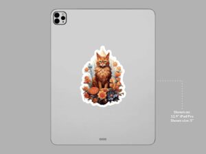 Somali Cat Sticker
