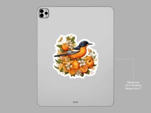 Baltimore Oriole Bird Sticker