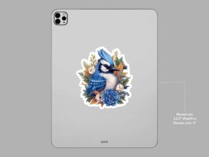 Blue Jay Bird Sticker