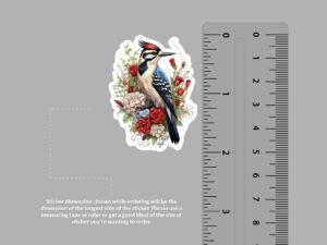 Downy Woodpecker Bird Sticker
