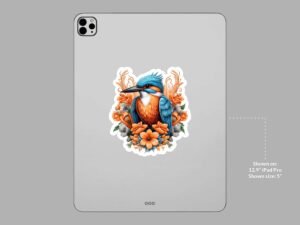 Kingfisher Bird Sticker