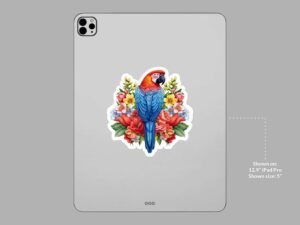 Macaw Bird Sticker