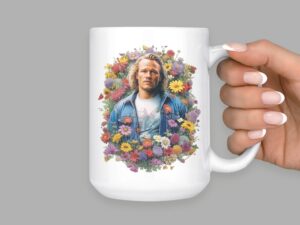 Heath Ledger Mug | 15oz Ceramic Coffee or Tea Mug