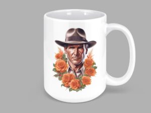 Harrison Ford Mug | 15oz Ceramic Coffee or Tea Mug
