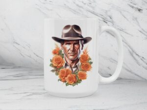 Harrison Ford Mug | 15oz Ceramic Coffee or Tea Mug