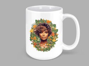Halle Berry Mug | 15oz Ceramic Coffee or Tea Mug