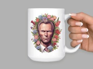 Clint Eastwood Mug | 15oz Ceramic Coffee or Tea Mug