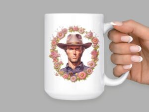 Clint Eastwood Mug | 15oz Ceramic Coffee or Tea Mug