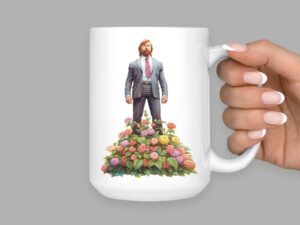 Chuck Norris Mug | 15oz Ceramic Coffee or Tea Mug
