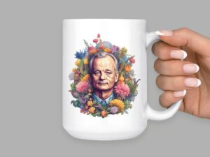 Bill Murray Mug | 15oz Ceramic Coffee or Tea Mug