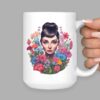 Audrey Hepburn Mug | 15oz Ceramic Coffee or Tea Mug