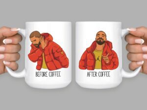 Drake Mug | 15oz Ceramic Coffee or Tea Mug